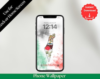 Free Palestine Phone Wallpaper Support Palestine Art Lockscreen Love Palestine Phone Background Palestinian Lives Matter Phone Wallpaper