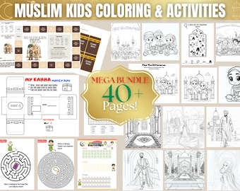 Activités et coloriage du ramadan pour les enfants musulmans à colorier pour les enfants