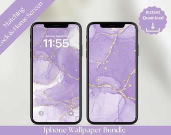 Fond d'écran iPhone marbre violet Fond d'écran violet Fond d'écran iphone mignon Fond violet iphone Fond d'écran asthétique en marbre violet Minimaliste