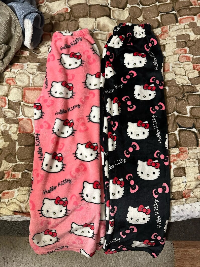 Cozy Hello Kitty Pajamas Pants Perfect Gift for Kitty Fans With a Soft