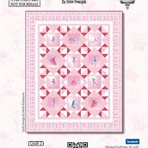 Prima Ballerina Lap Quilt Kit