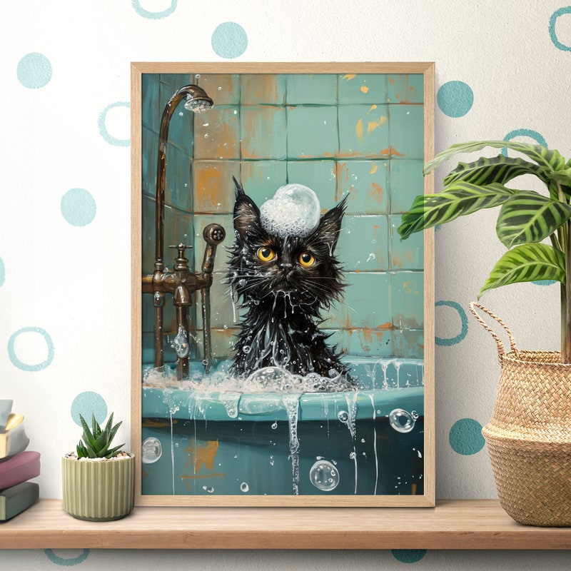 Cat Bubble Bath - Etsy