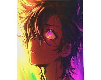 Anime Velveteen Plush Blanket: Emotional Anime-Inspired Throw