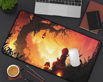 He Sits Where Tomorrow Begins - Anime Desk Mat