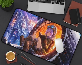 Where the Frost Cannot Follow - Anime Desk Mat