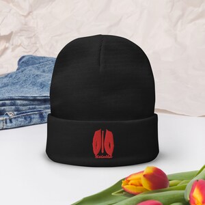 Embroidered Beanie
