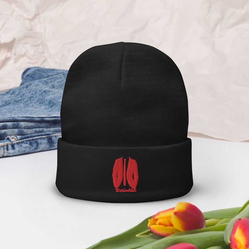 Embroidered Beanie
