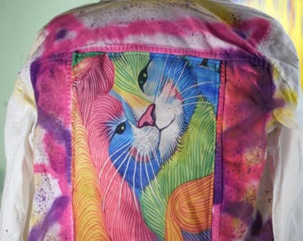 Painted cat jacket