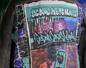 Second class kings graffiti jacket