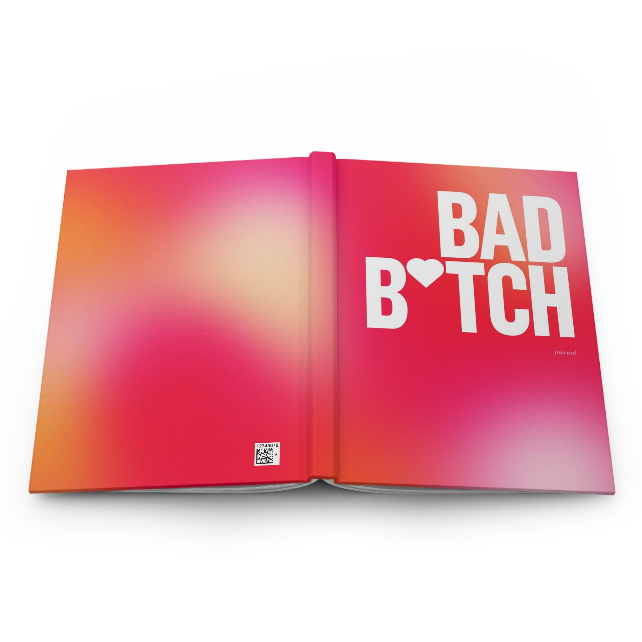 Bad Bitch Journals and Notebooks for Women Hardcover Pink Notebook ...