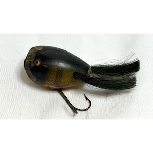ding bat fishing lure Vintage Creek Chub Red Head White Fly Rod Dingbat For Sale Vintage Creek Chub Dingbat Frog