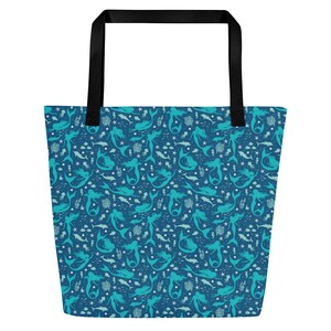 Meerjungfrau Strandtasche Tote