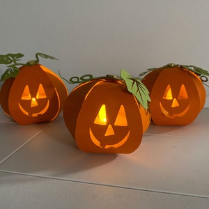 Download digitale SVG Carta Zucche di Halloween fai da te