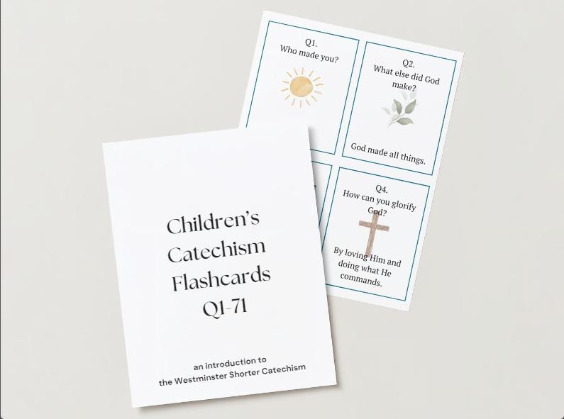WESTMINSTER CATECHISM FOR KIDS PDF visual data 6