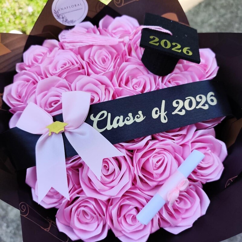 Gradiation Roses Graduation Buchon - Etsy