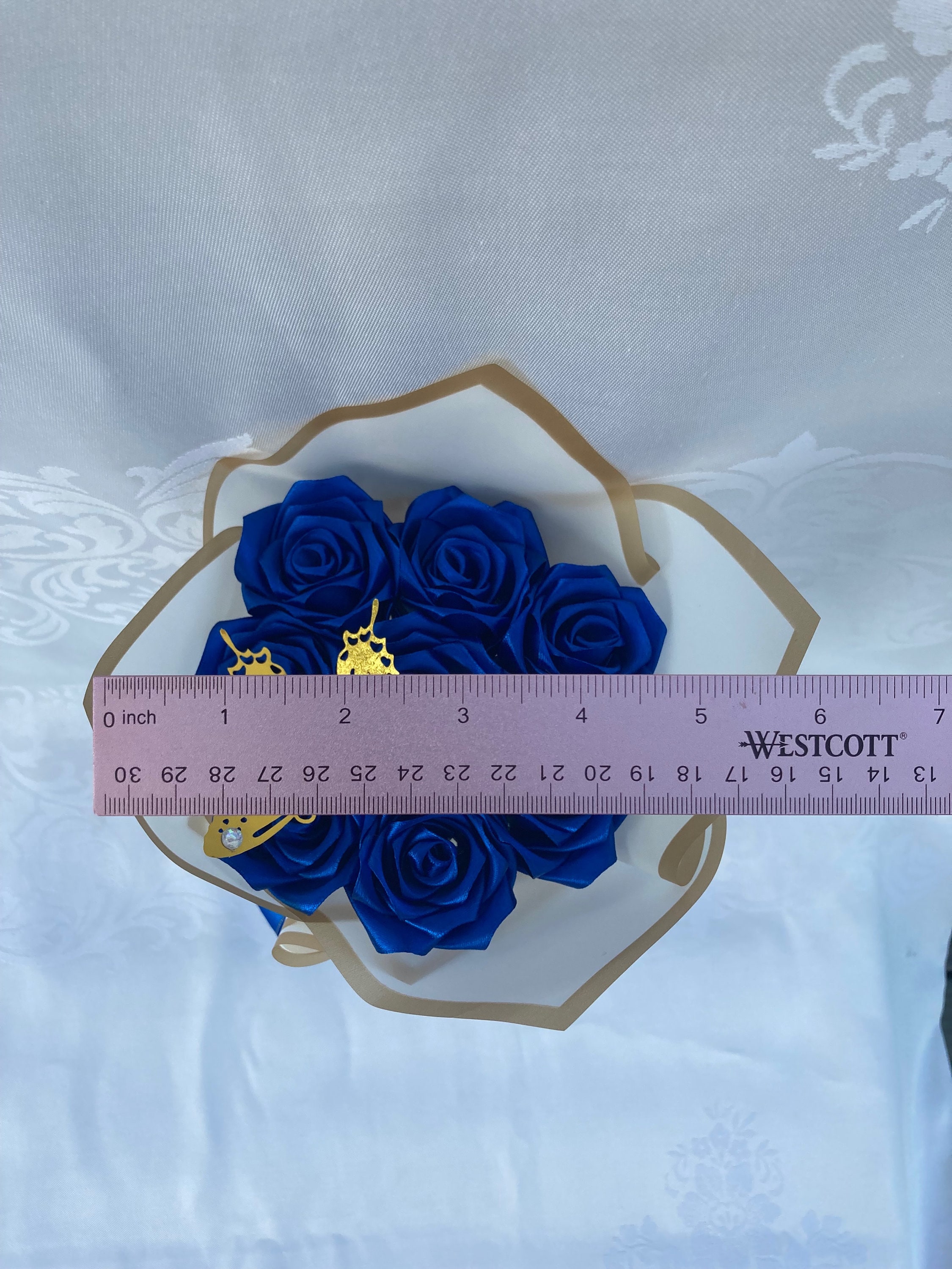 100 Rose Royal Blue Bouquet, Queen Bouquet, Eternal Rose Bouquet, Birthday  Bouquet, Engagement Bouquet, Ever Lasting Flowers, Ramo Buchon 