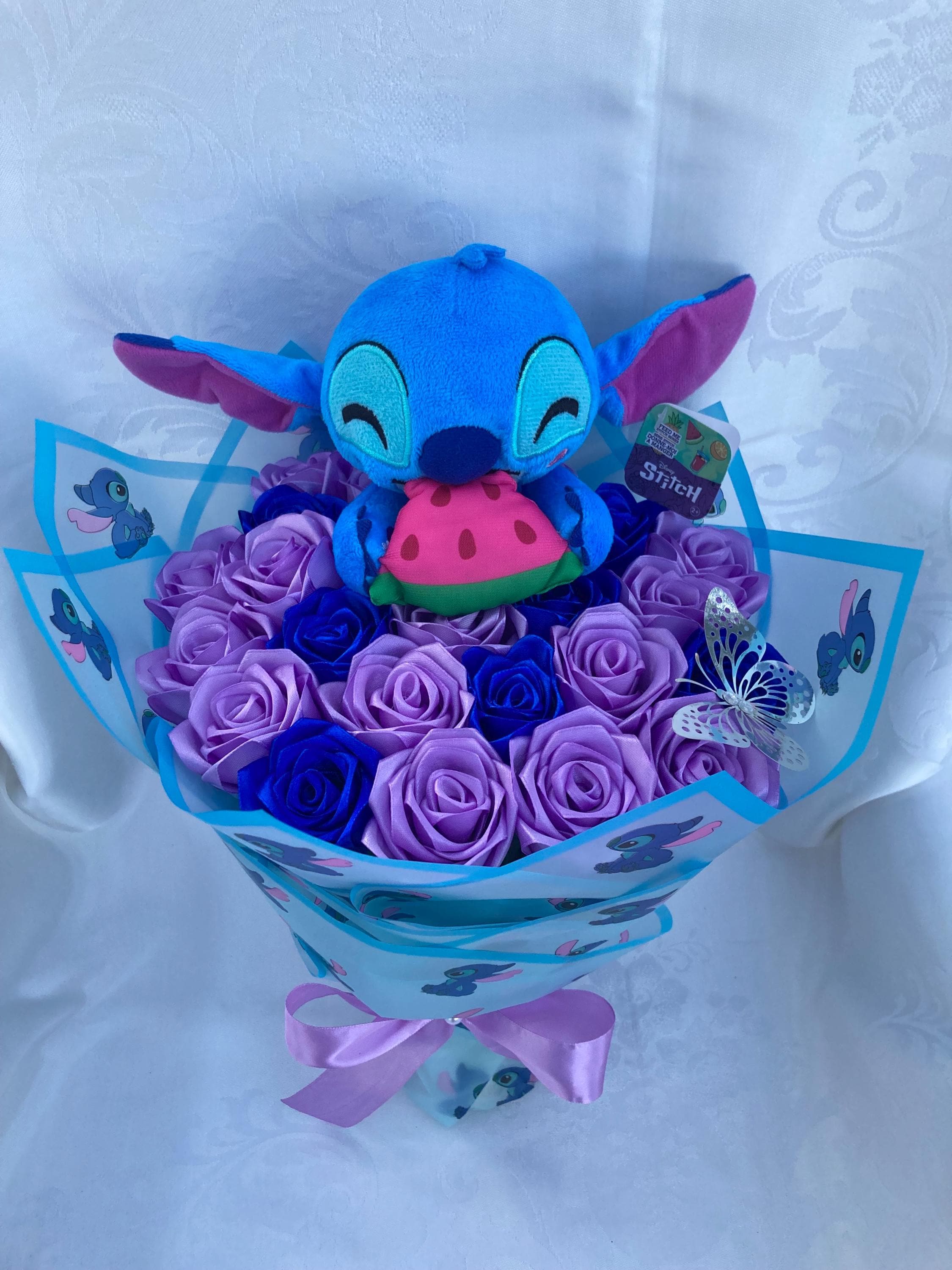 Stitch Ramo Buchon, Glitter Eternal Rose Bouquet Stitch Ramo Buchon, Glitter Eternal Rose Bouquet