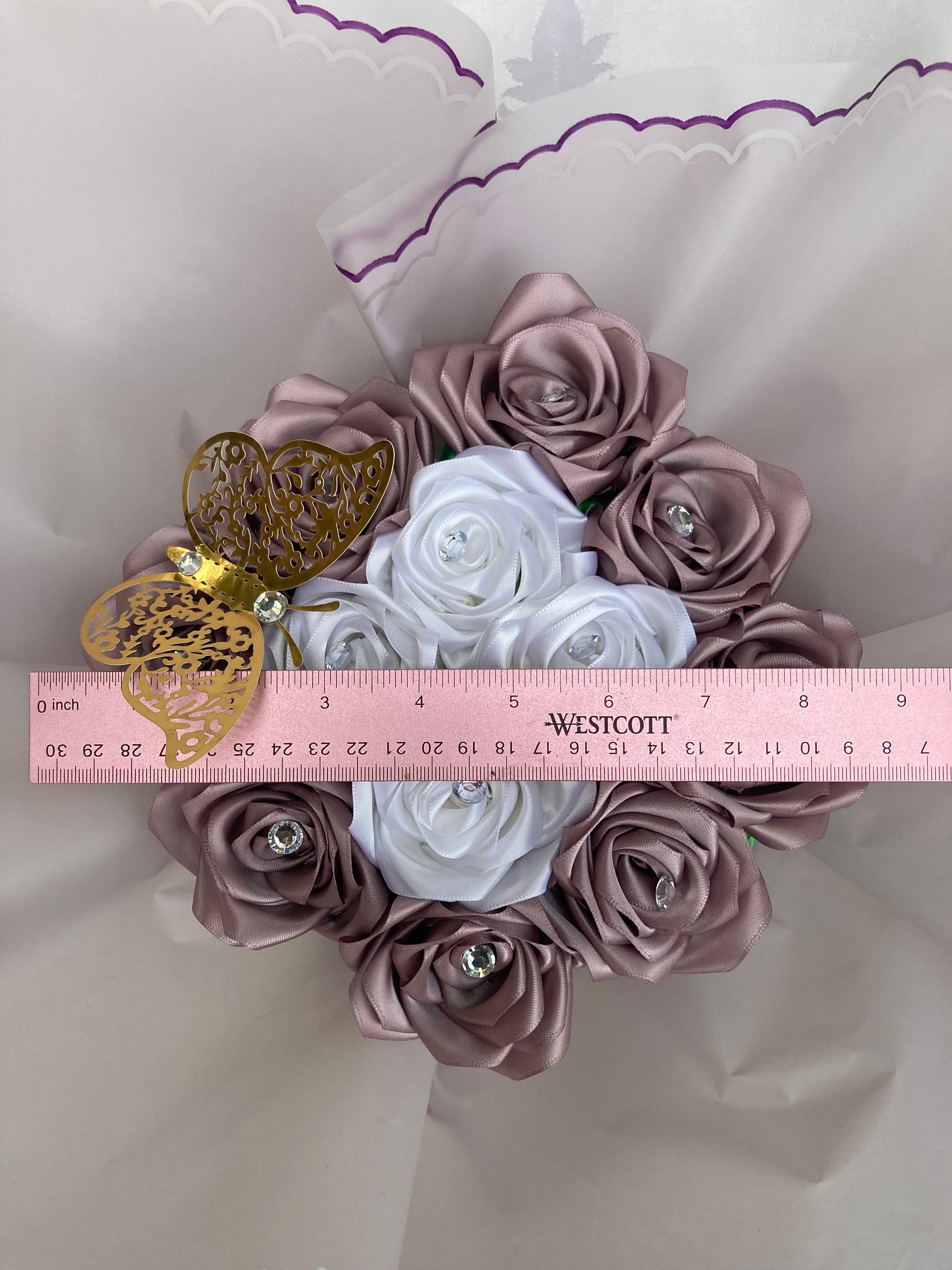 Artificial Eternity Rose Cream 60cm