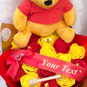 Plush Ramo Buchon, Eternal Rose Bouquet, Plush Toy Bouquet, Handmade Bouquet, Ever Lasting Flower, Birthday, Cute Bouquet, Anniversary