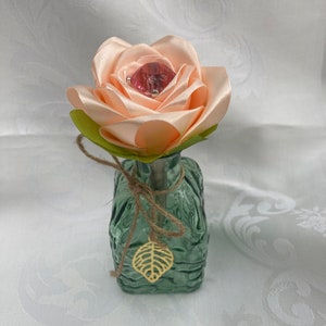 Eternal rose bouquet 💐  Ribbon rose bouquets, Roses bouquet gift