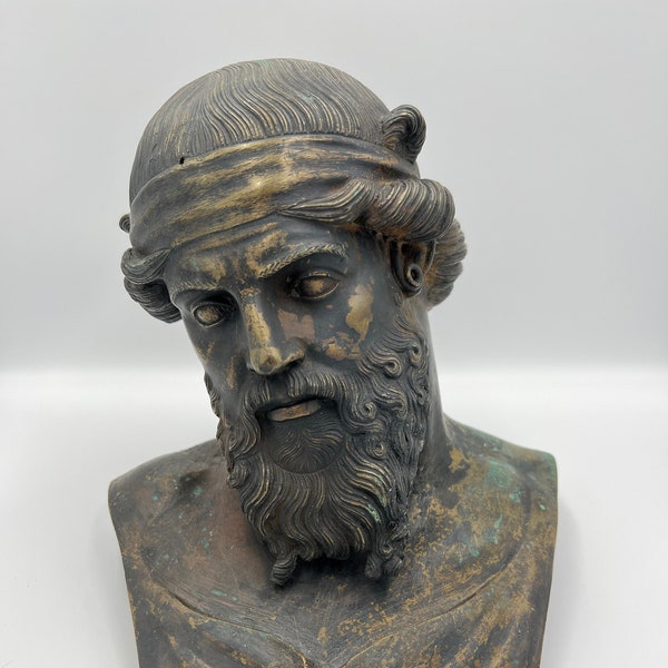 Bronze Bust of Dionysos / Plato