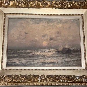 Framed Charles S. Dorion Original Oil on Canvas Signed Painting