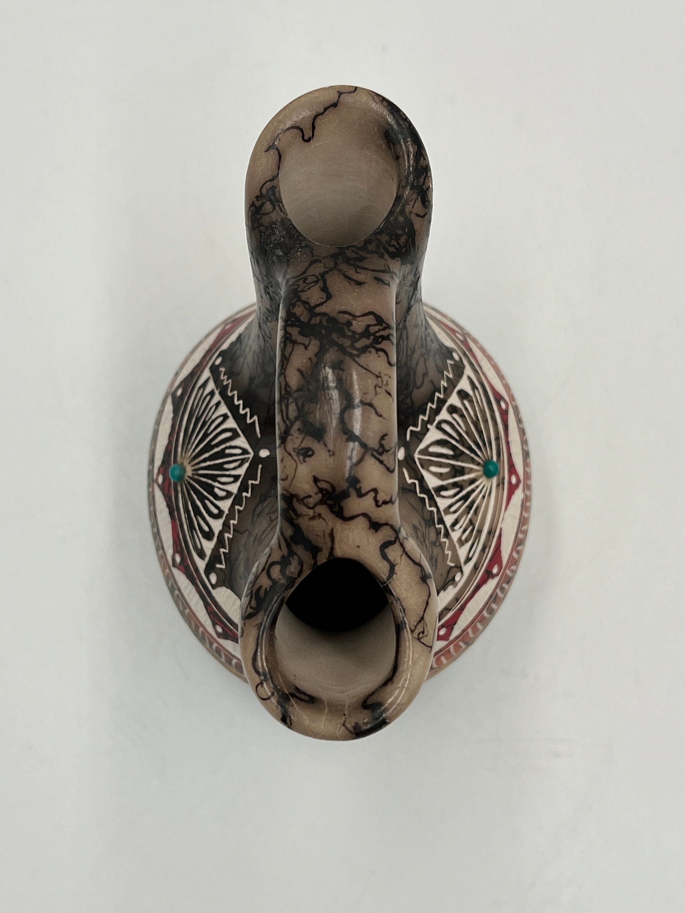 Vintage Native American Wedding Vase Navajo Signed by - Etsy