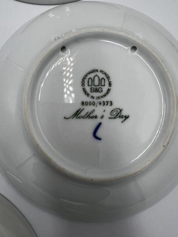 Vintage Danish Mother's Day Plates (mors Dag) |1973-1976 | Bing