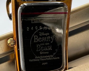 Disney Beauty and the Beast Limited Edition Watch Pin Lunch Box Series 4089/5000 Disney Beauty And The Beast Limited Edition Lunch Box Series  main image 4