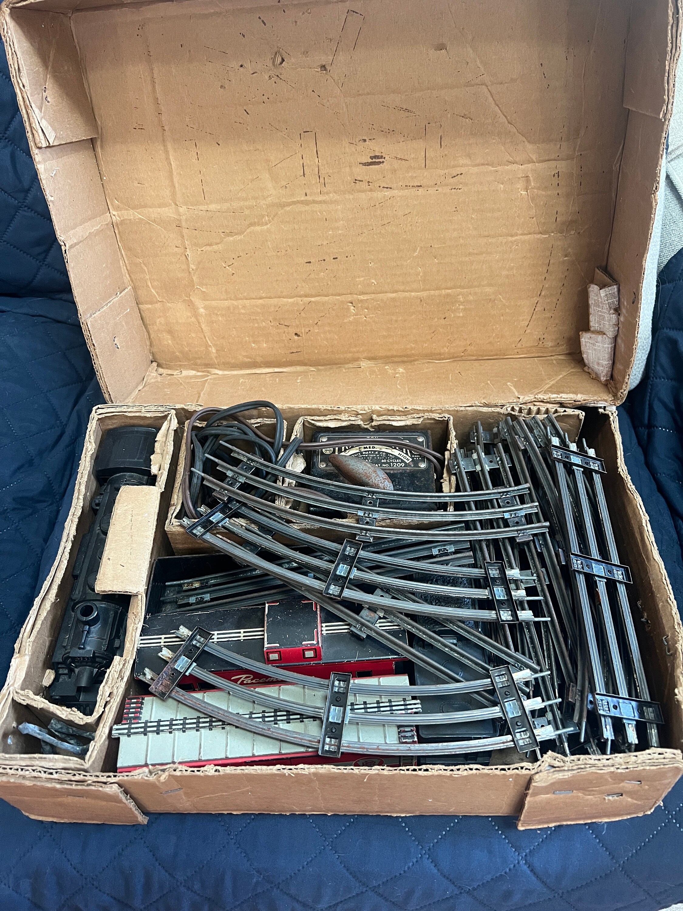 アメリカ　ハンドメイド　手描き　ガラス　オーナメント　箱入り　電車　鉄道 アメリカ ハンドメイド 手描き ガラス オーナメント 箱入り 電車 鉄道