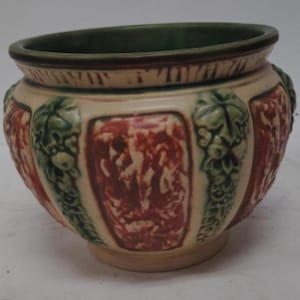 Vintage Roseville Art Pottery Florentine II Bowl