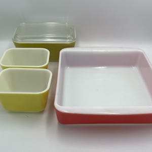 PYREX Vintage Dishes Available - Refrigerator Dish - Casserole Dish