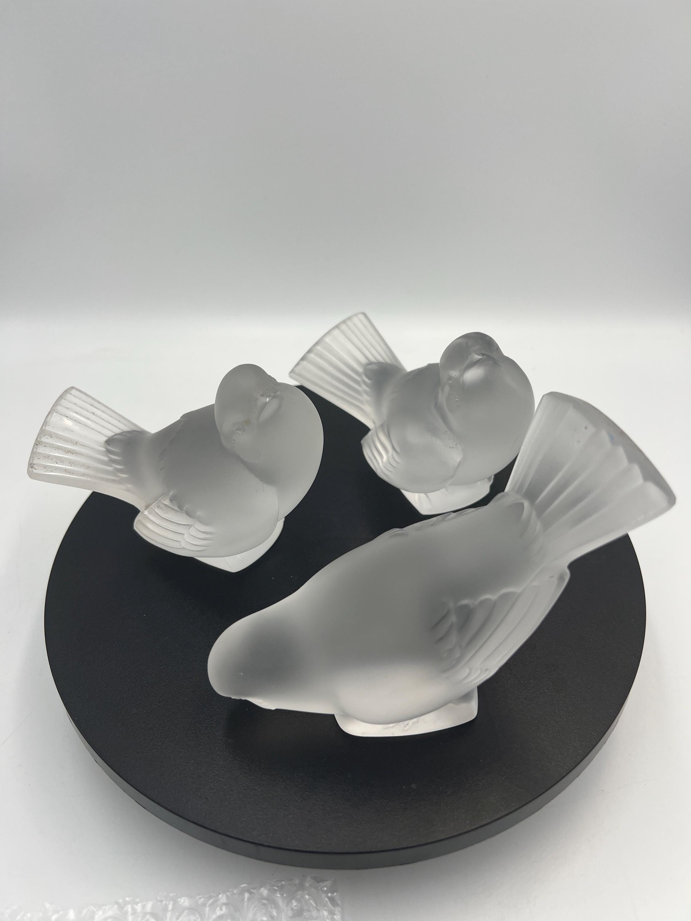 Lalique Crystal Bird - Etsy