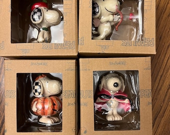 Jim Shore Peanuts Collection - Pumpkin, Vampire, Cupid and Elf - Your Choice
