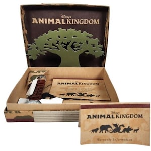 Walt Disney Animal Kingdom Opening Day Watch Linited Edition w COA