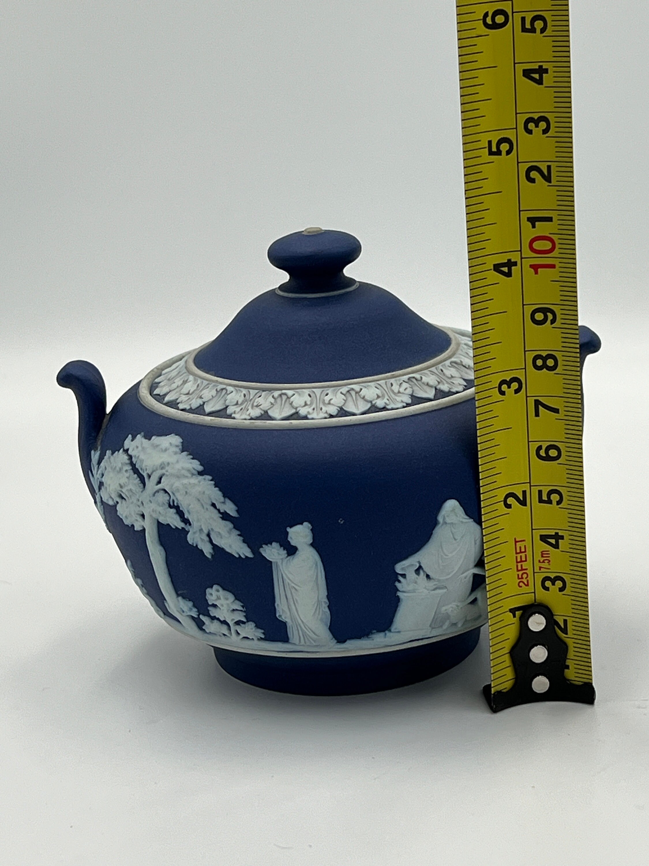 希少 アンティーク ウェッジウッド ジャスパーウェア シュガーボウル クリーマー 希少 アンティーク ウェッジウッド ジャスパーウェア シュガー