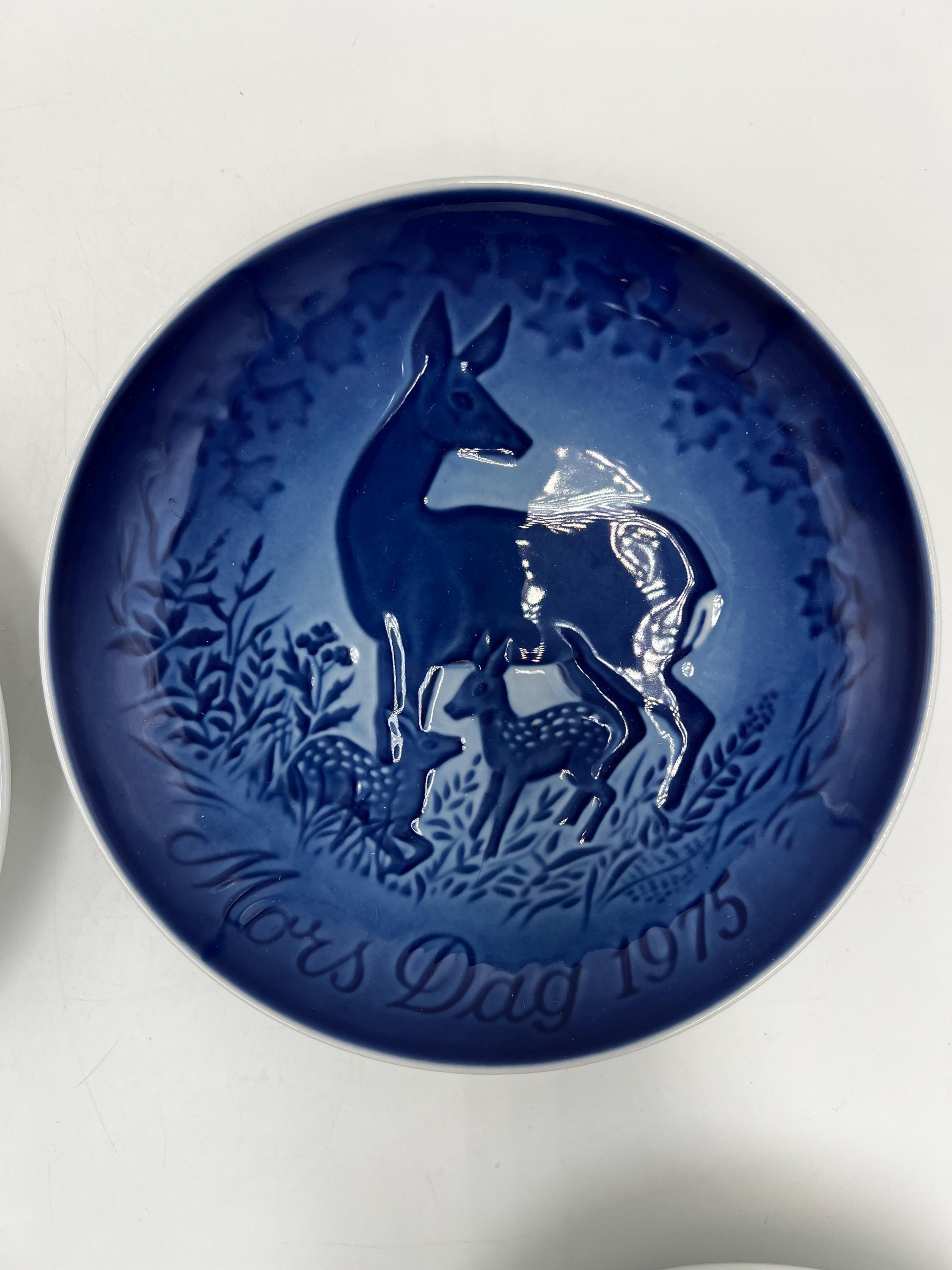 Vintage Danish Mother's Day Plates (mors Dag) |1973-1976 | Bing