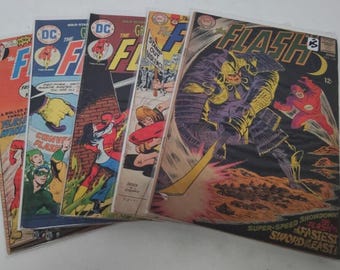Vintage Flash Comic Book: Silver & Bronze Age DC, Your Choice