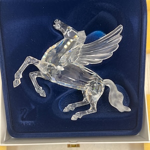 Swarovski Pegasus, Fabulous Creatures series, 1998, in Original Box and Packaging