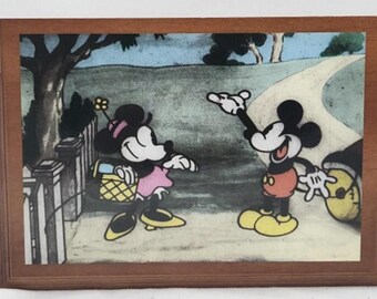 Caja de música para parejas de la serie V del Club de Coleccionistas de Relojes, edición limitada de Mickey y Minnie