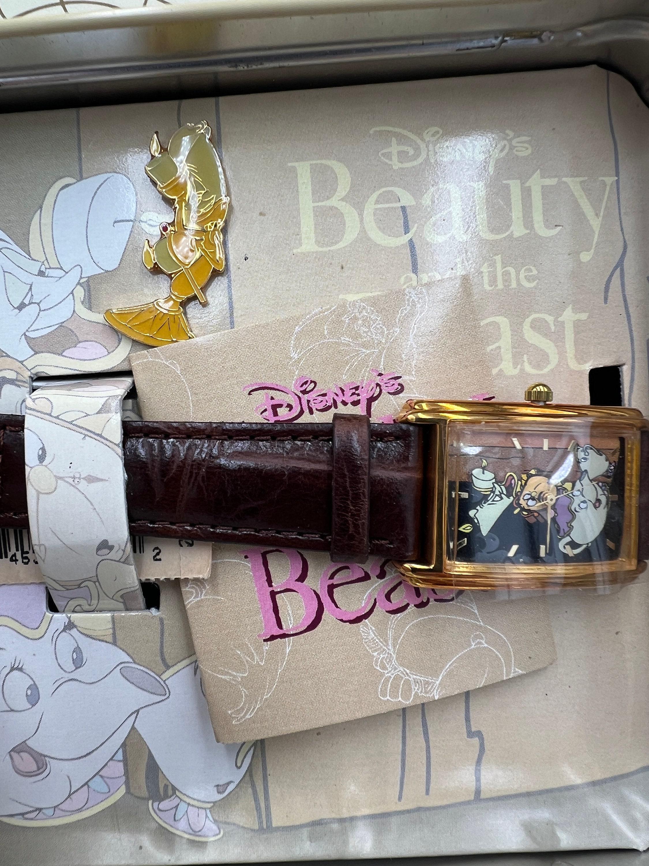 Disney Beauty and the Beast Limited Edition Watch Pin Lunch Box Series 4089/5000 Beauty and the Beast Lunch Box Series W/ Watch and Pin  main image 2