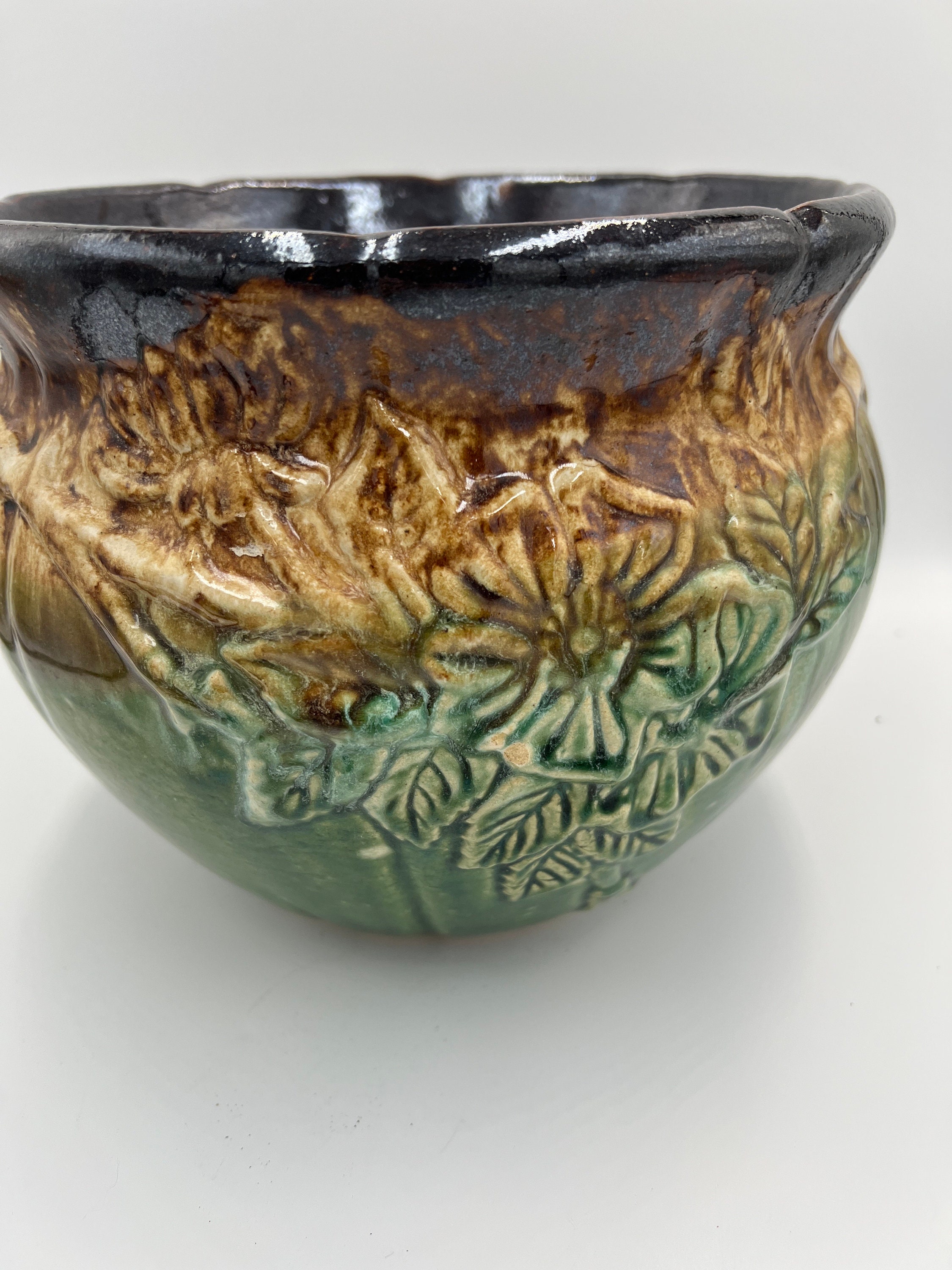 Vintage Robinson Ransbottom Pottery No. 421 Pedestal Planter Jardiniere ...