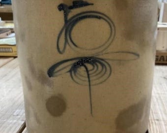 Antique Red Wing 10 Gallon Stoneware Crock with Wing Logo - Etsy 日本