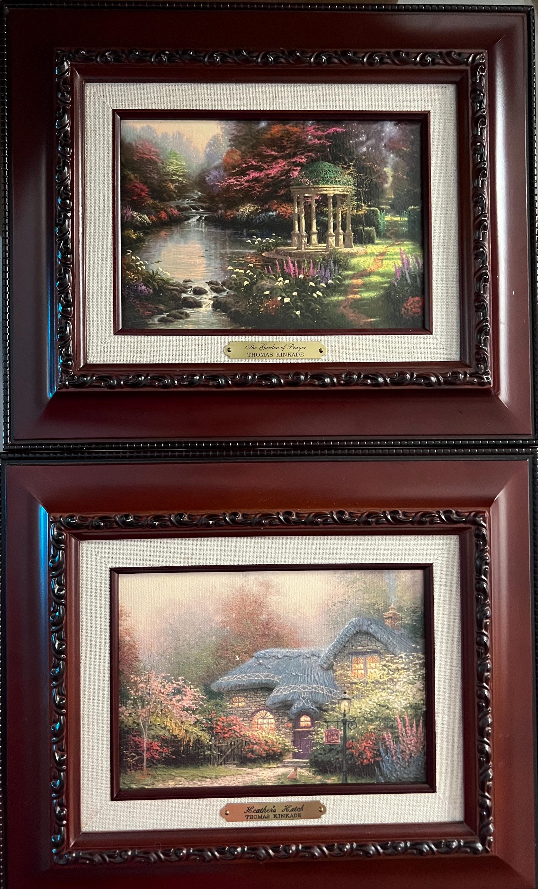 Thomas Kinkade End Of A Perfect Day Iii 24x36 S N Coa# 1 4950 Mh 522