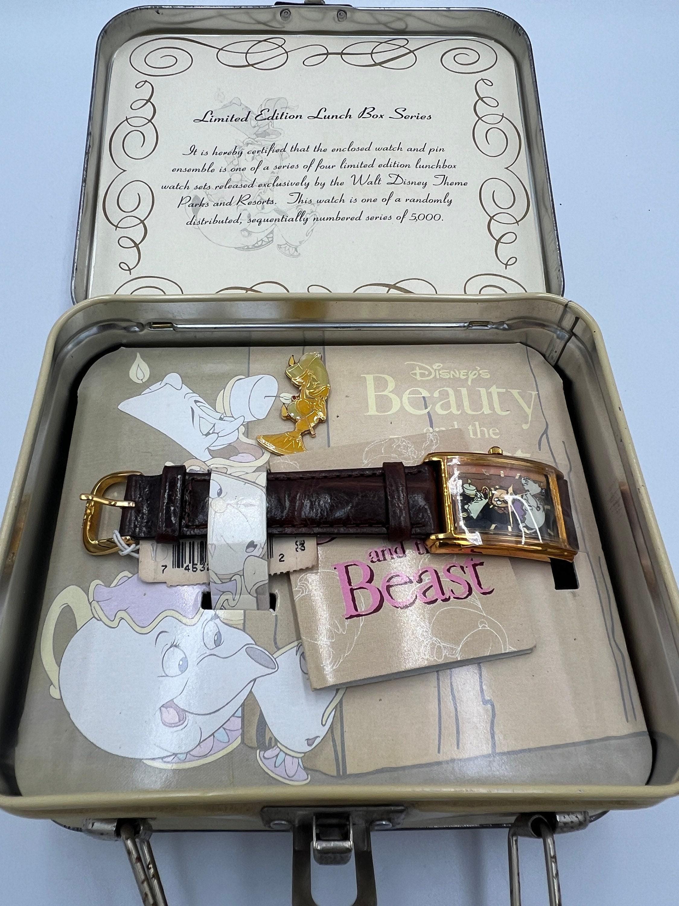 Beauty and the Beast Lunch Box Series W/ Watch and Pin 
