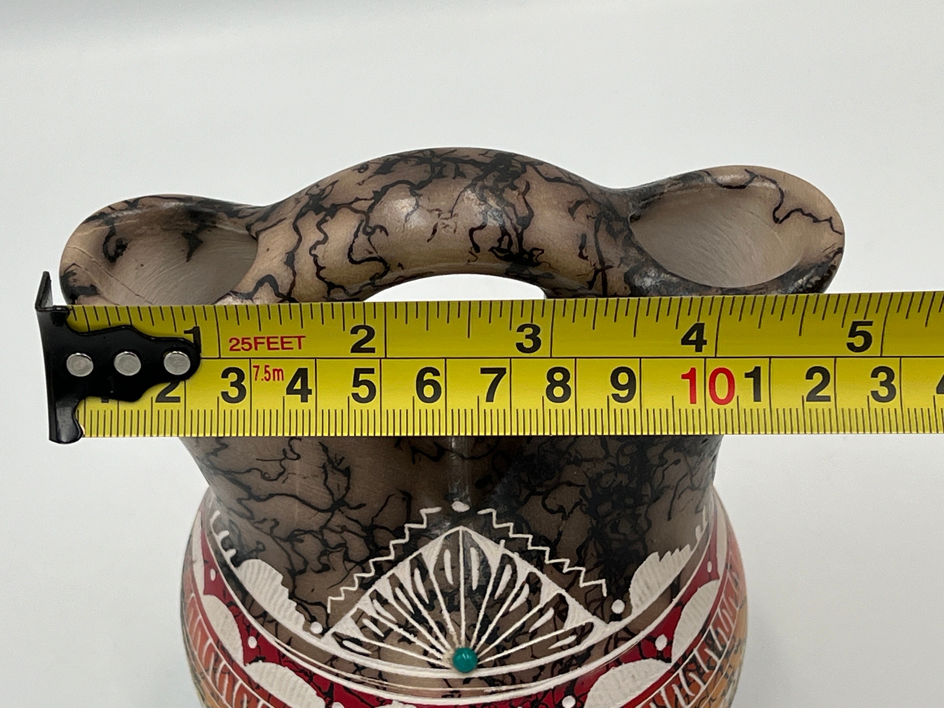 Vintage Native American Wedding Vase Navajo Signed by - Etsy