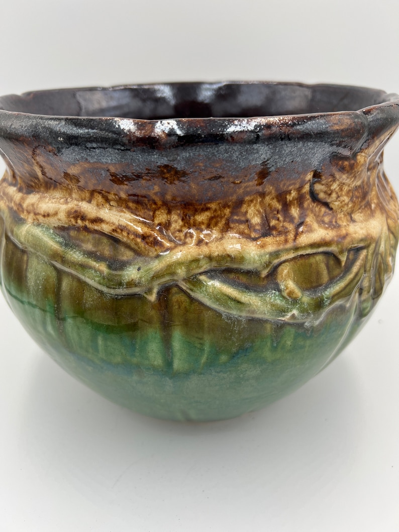 Vintage Robinson Ransbottom Pottery No. 421 Pedestal Planter Jardiniere ...