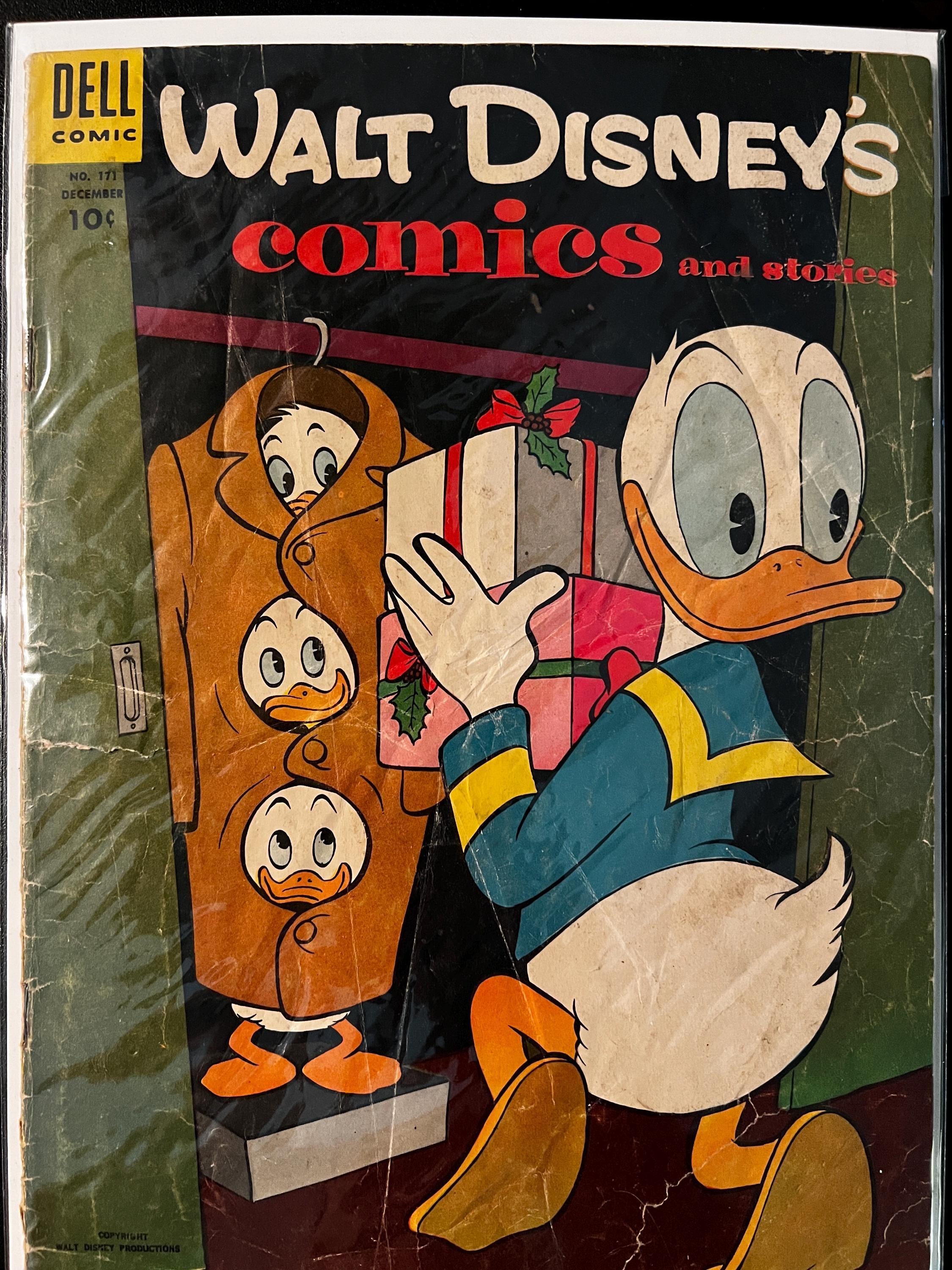 Early 1950s Walt Disney Comics - Donald Duck Reader Copy Lot - Etsy