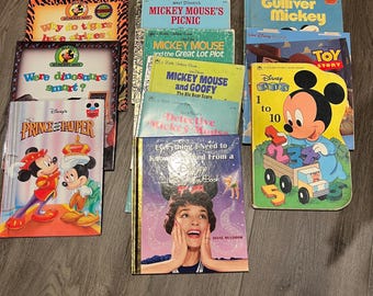 MICKEY'S Pop-up Book of SHAPES, 1985, First Printing, Mickey Mouse
