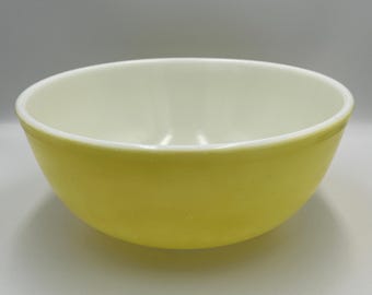 ヴィンテージ パイレックス 4クォート ミキシングボウル、アボカド